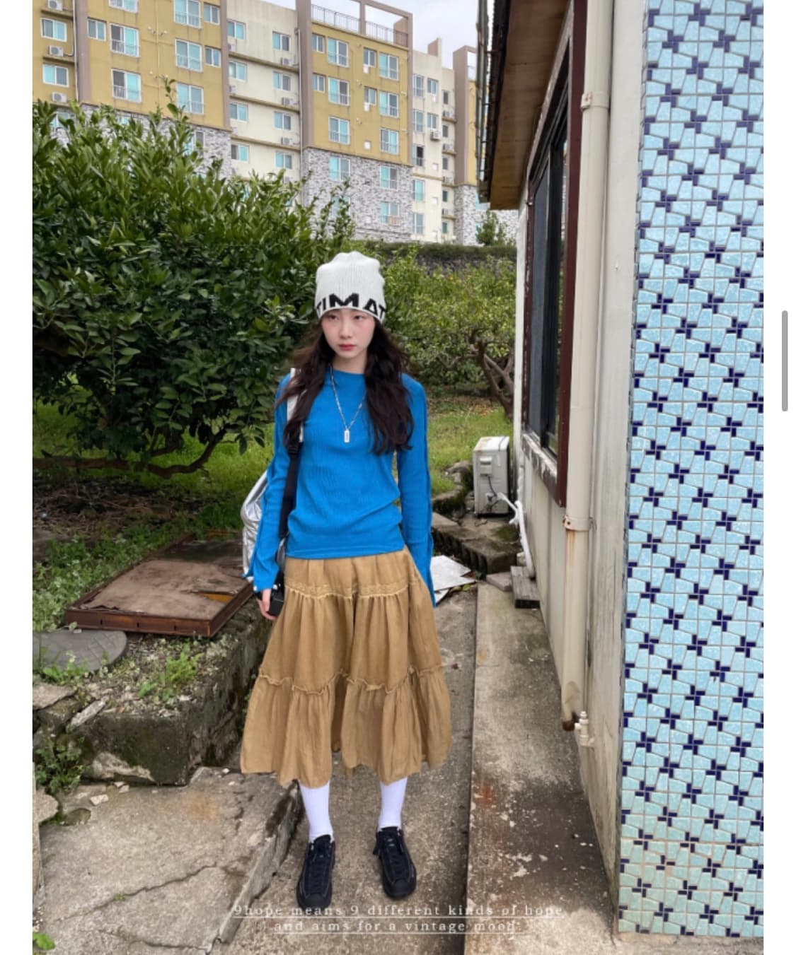 김아홉 빈티지 레이스 스커트 상품이미지6