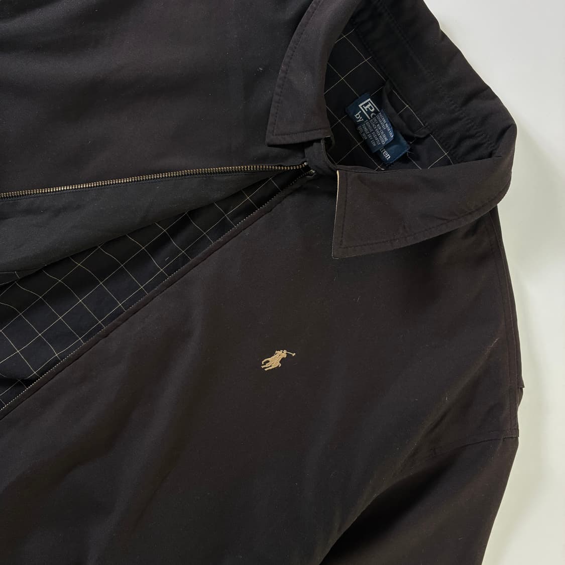 Polo 폴로 랄프로렌 안감체크 폴리쉘 바이윙 자켓 상품이미지4