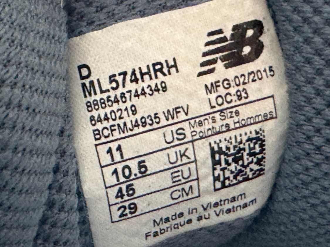 뉴발란스574 Pique Polo chambray (ML574HRH) 상품이미지7