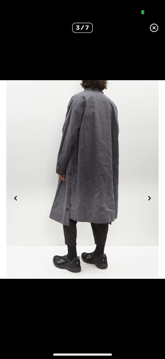 Toogood messenger coat l charcoal grey  상품이미지3