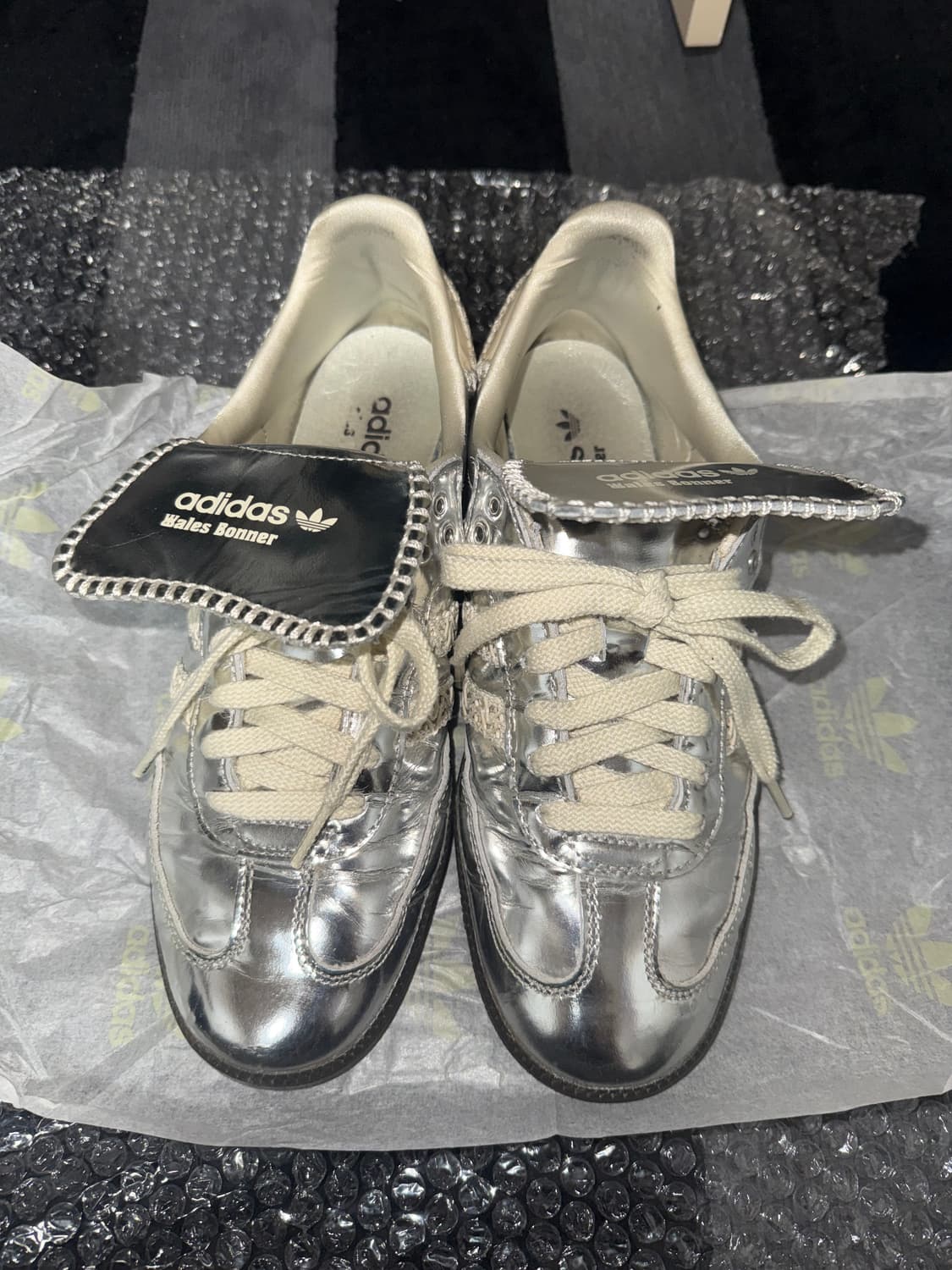 아디다스 웨일즈보너 삼바 실버 메탈릭 265 상품이미지4