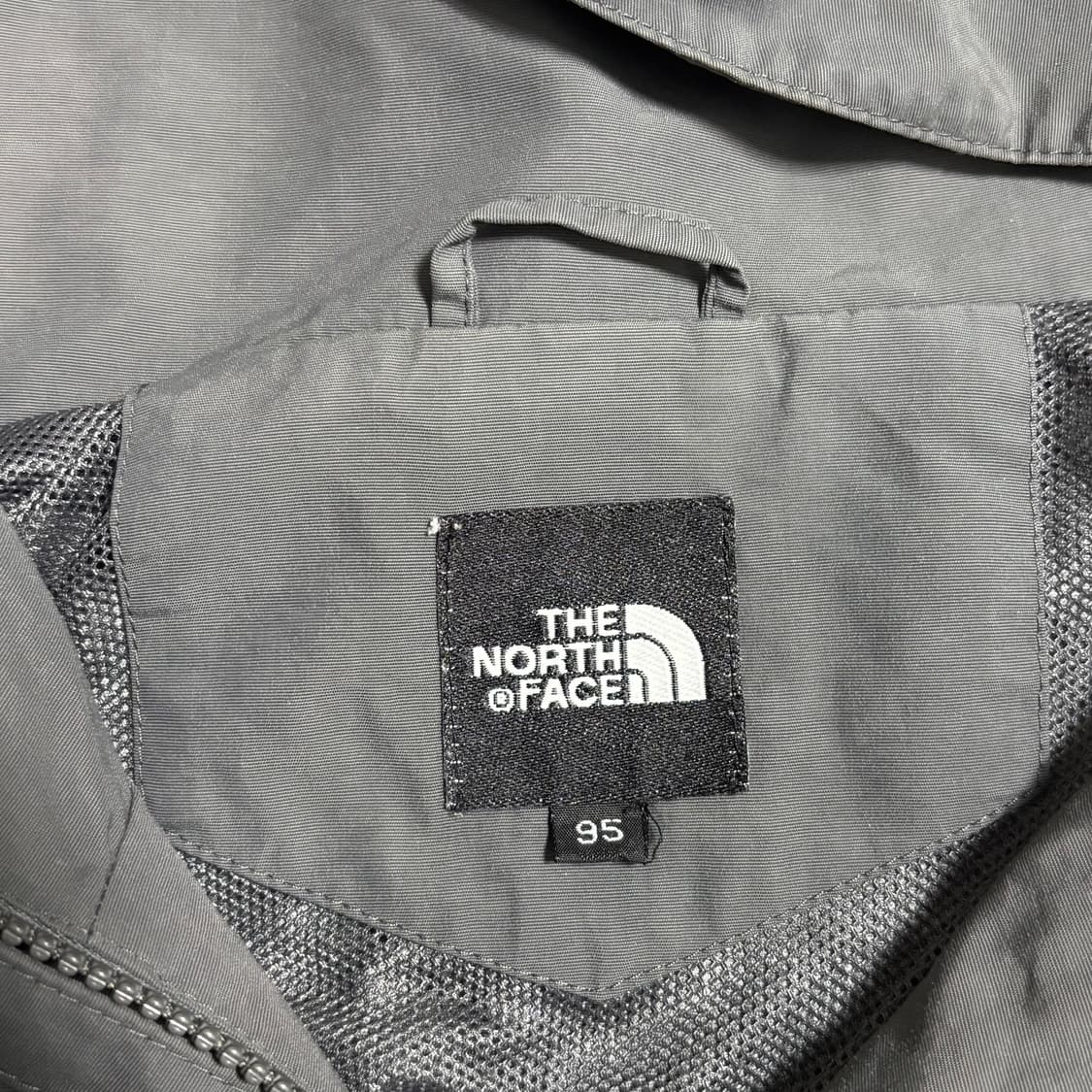 95 노스페이스 그레이 후드 바람막이 상품이미지4