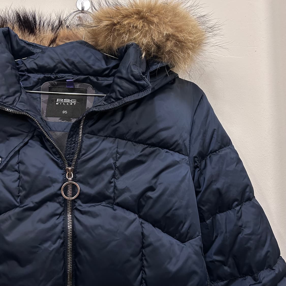 밀레 RSC 덕다운 후드 숏 푸퍼 패딩 상품이미지1