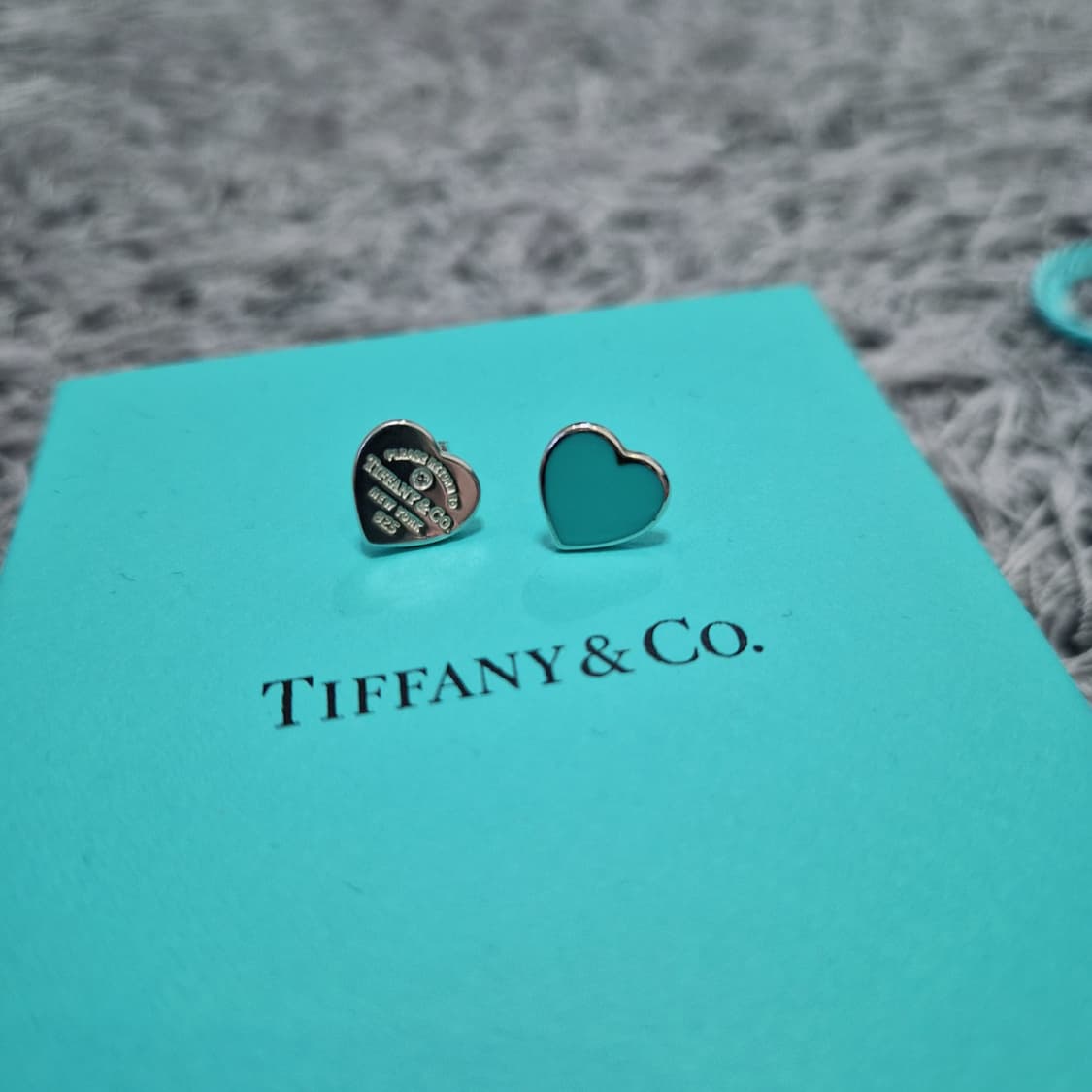 티파니 정품 민트 다이아몬드 귀걸이 상품이미지4