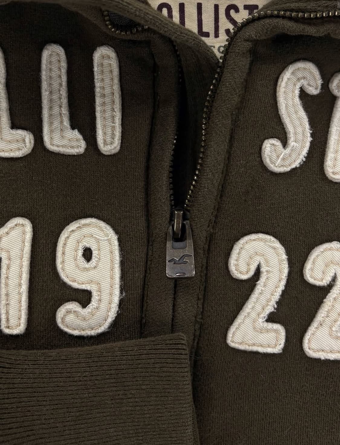 홀리스터 양털 후드집업   상품이미지3