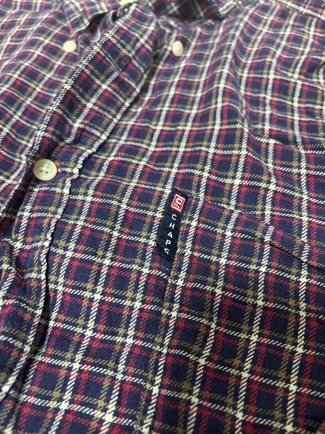 일본판 CHAPS RALPH LAUREN 체크셔츠 사이즈 110 상품이미지2