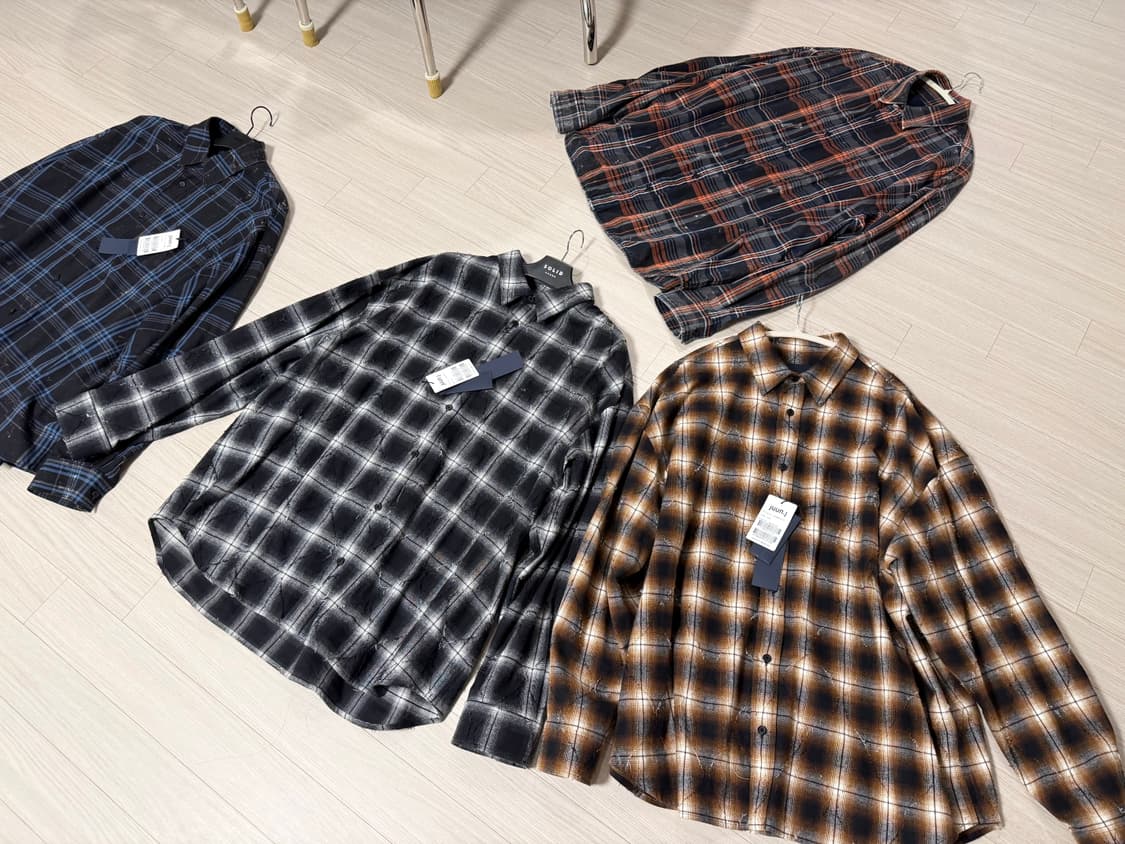 준지 25시즌 셔츠 일괄판매 상품이미지1