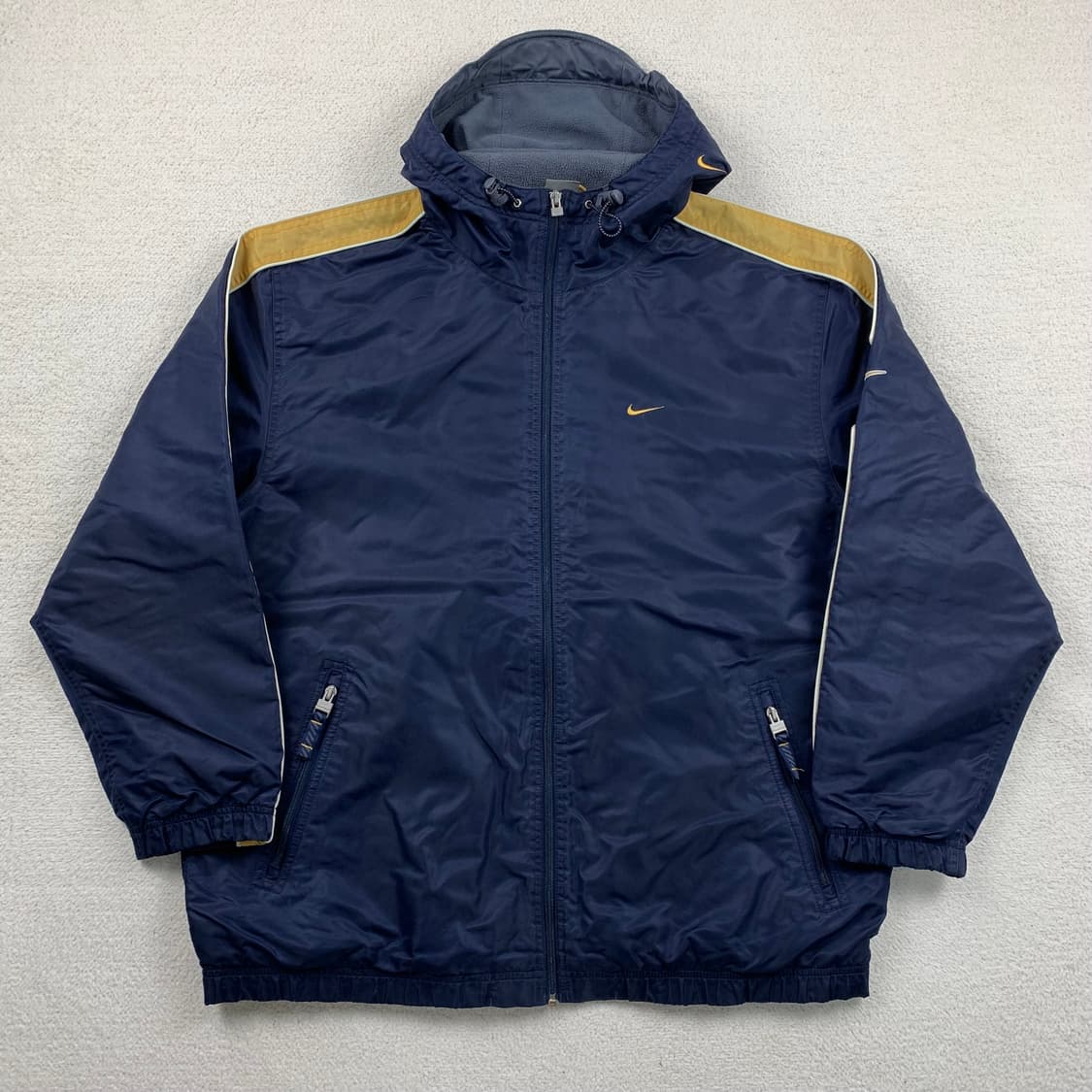 00s 나이키 올드스쿨 나일론쉘 바람막이 자켓 네이비 상품이미지1