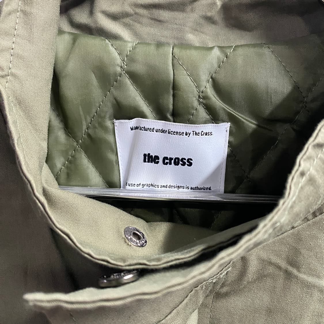 더크로스 카키 피쉬테일 B4052 상품이미지3