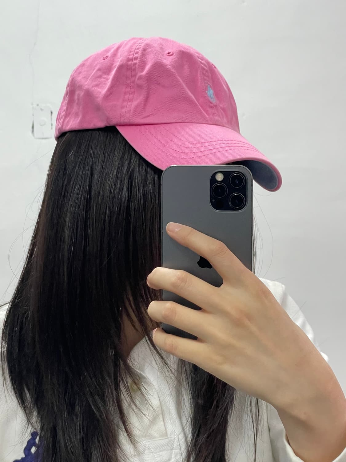 폴로 랄프로렌 핑크 볼캡 상품이미지2