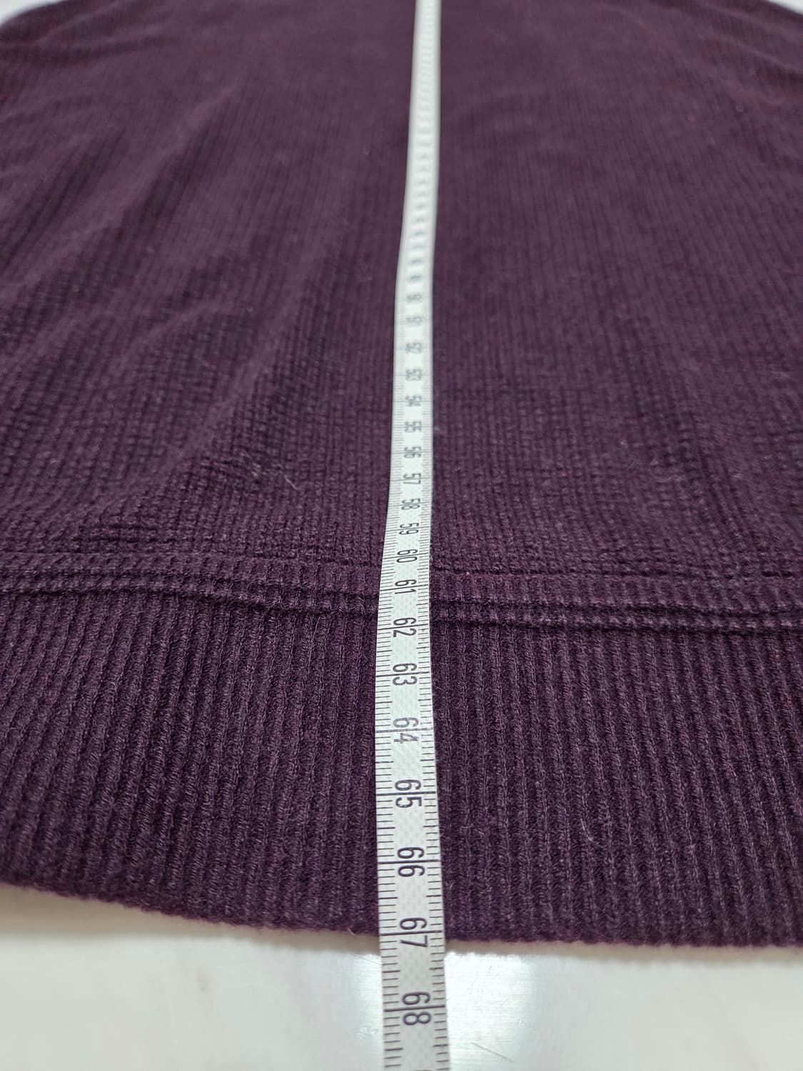 시스템옴므 버건디 배색 니트 상품이미지6