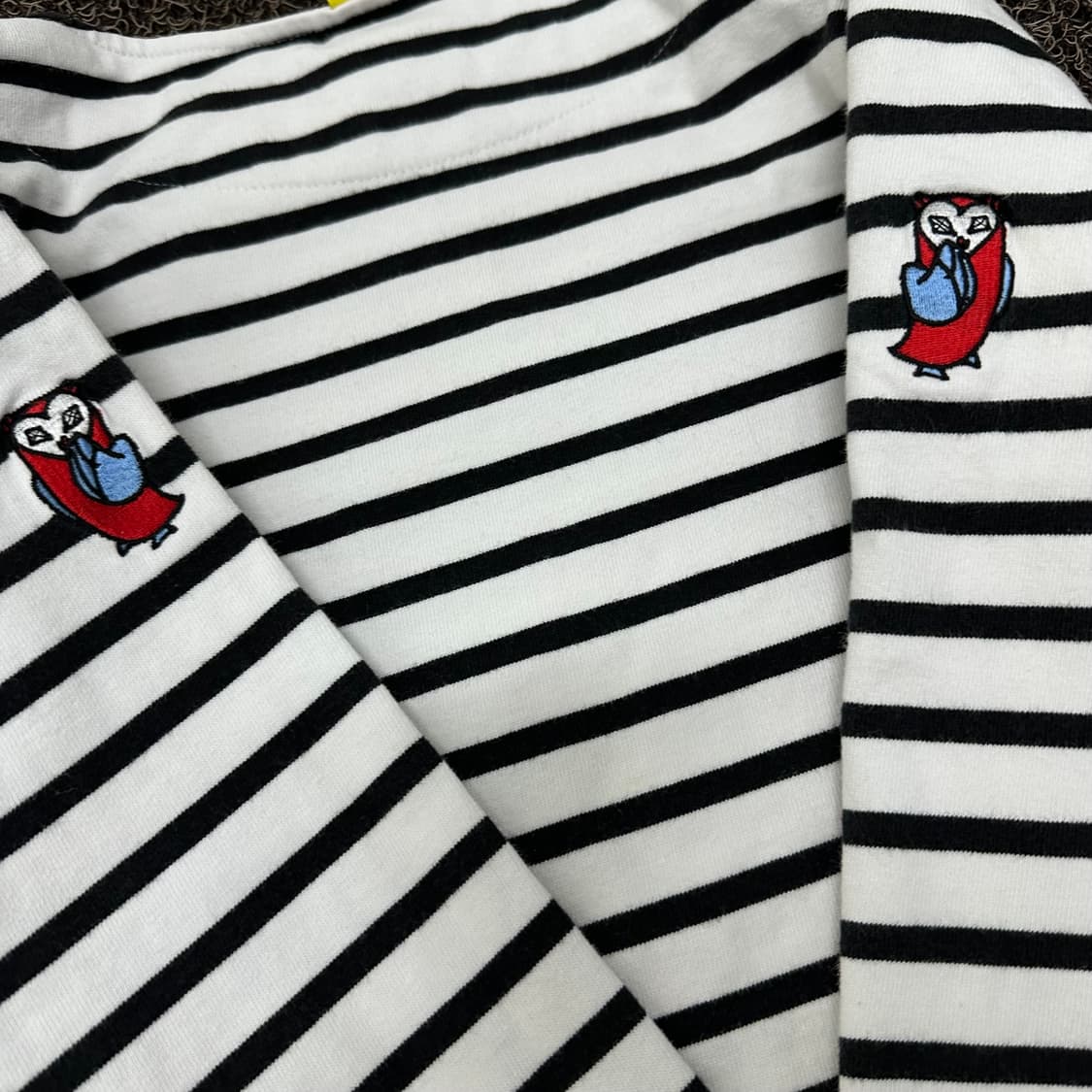 럭키슈에뜨 스트라이프 여성 긴팔티셔츠 상품이미지6