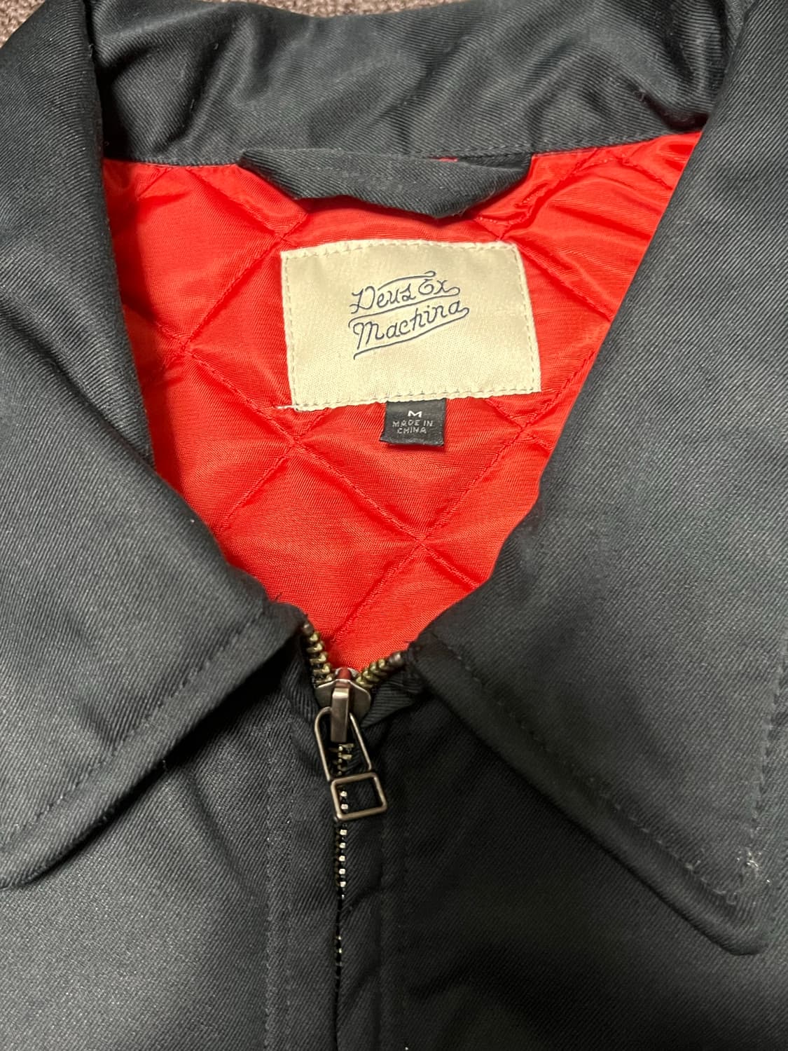 데우스 엑스 마키나 클래식 워크웨어 자켓 2.0 블랙. M 상품이미지3