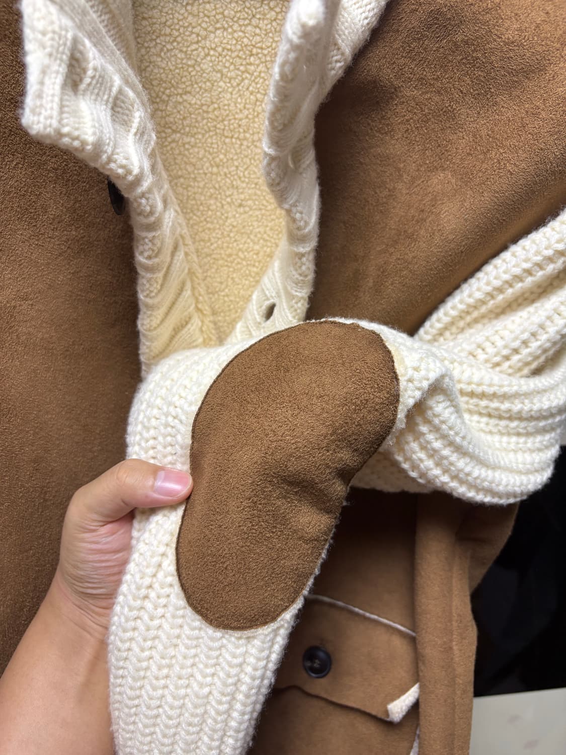 [50] 그랑사소 에코 시어링 무통 자켓 상품이미지7