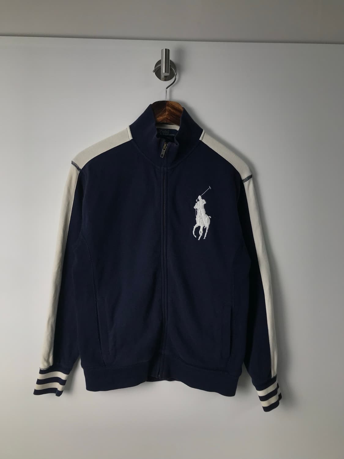 폴로 랄프로렌 빅포니 네이비 코튼 집업  상품이미지2