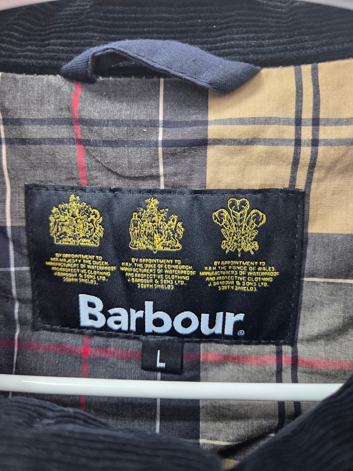 L 21SS 바버 왁스자켓 상품이미지6