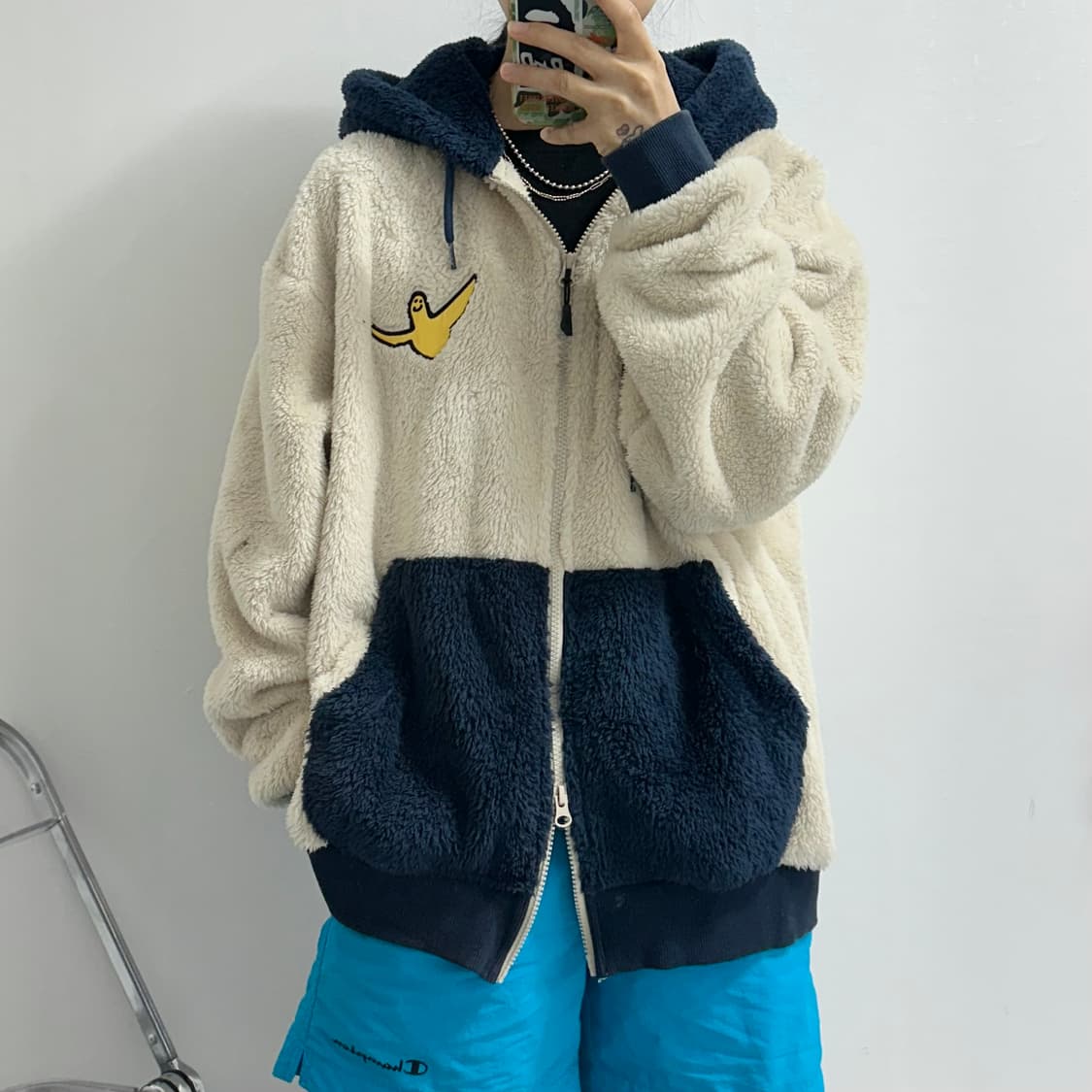 와릿이즌 마크곤잘레스 보아 후리스 후드집업 상품이미지1