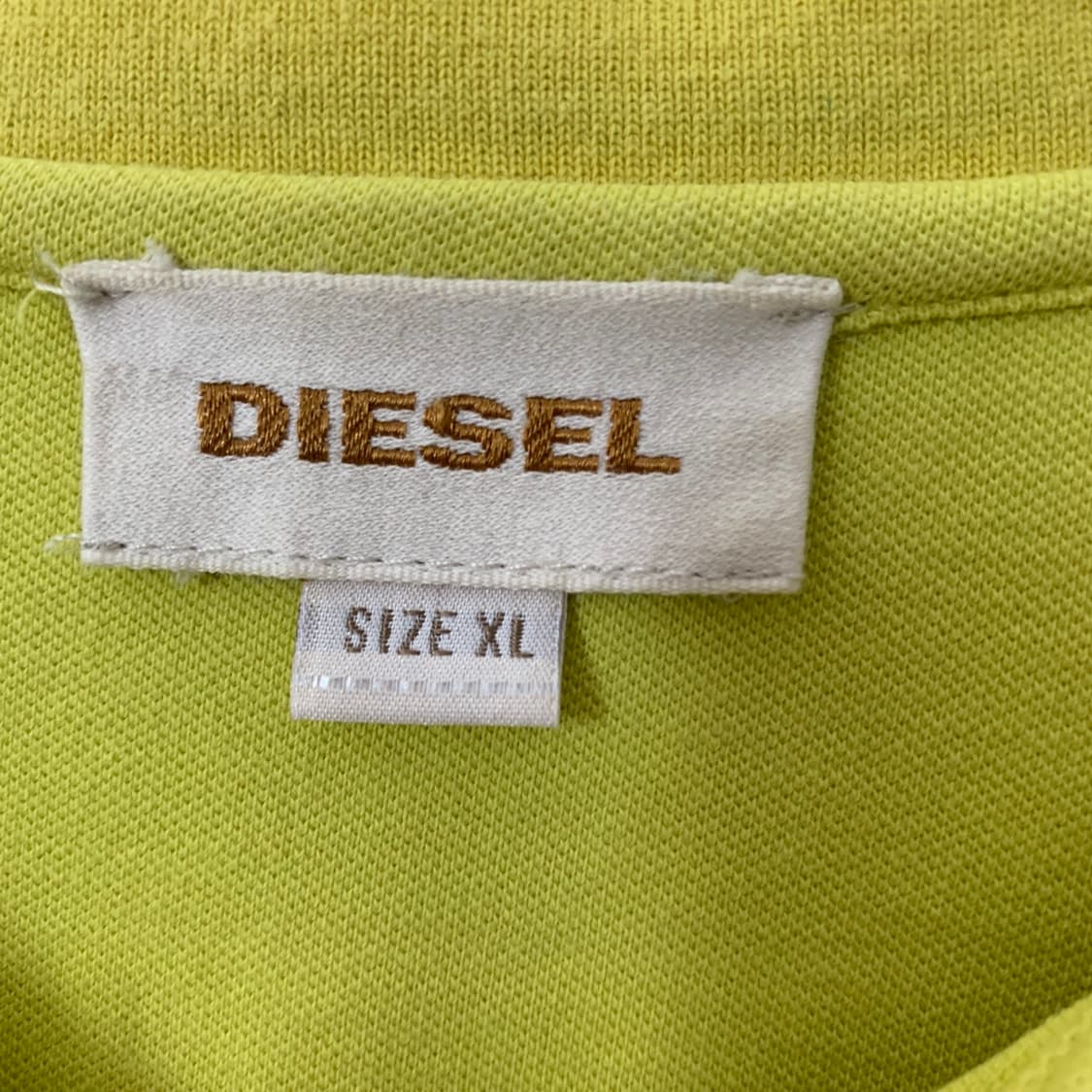 XL DIESEL 디젤 라임 PK 반팔 카라티 상품이미지6