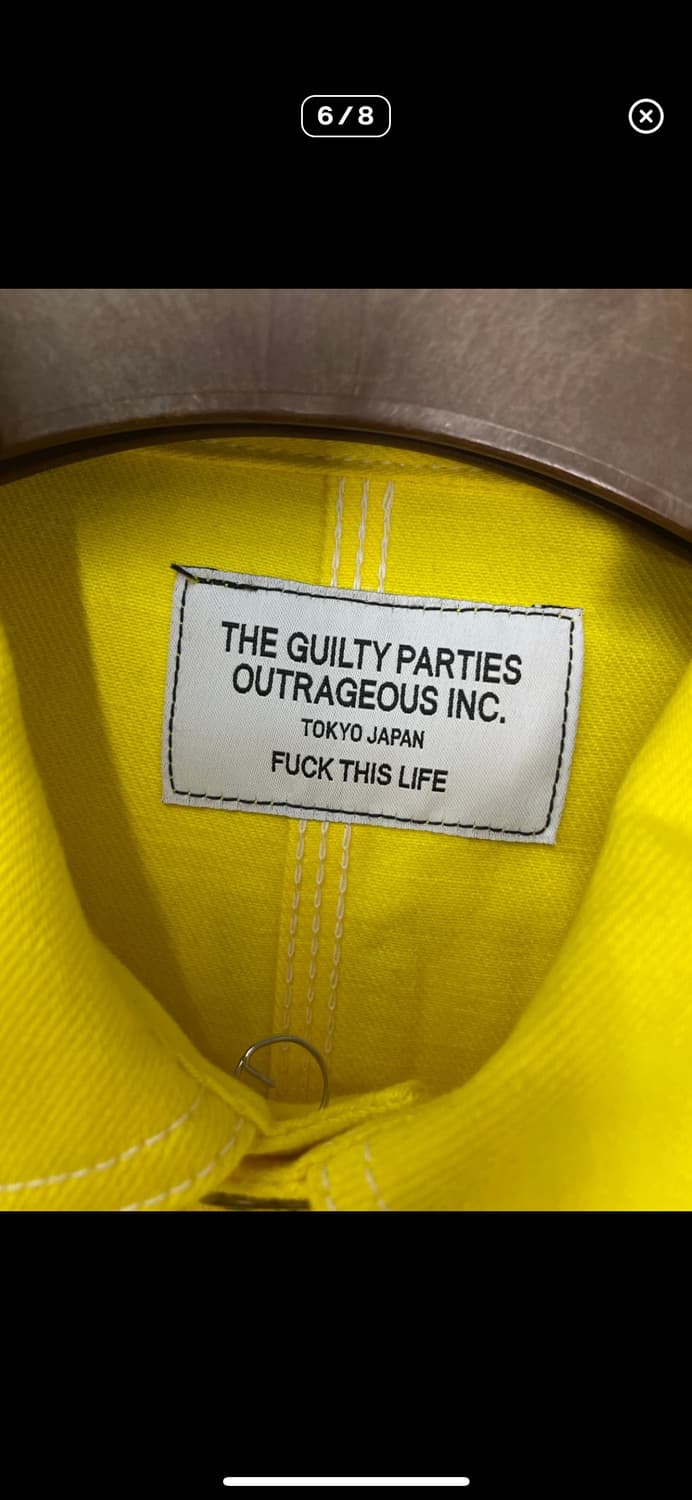 와코마리아 옐로우 워크자켓  A3805 상품이미지6