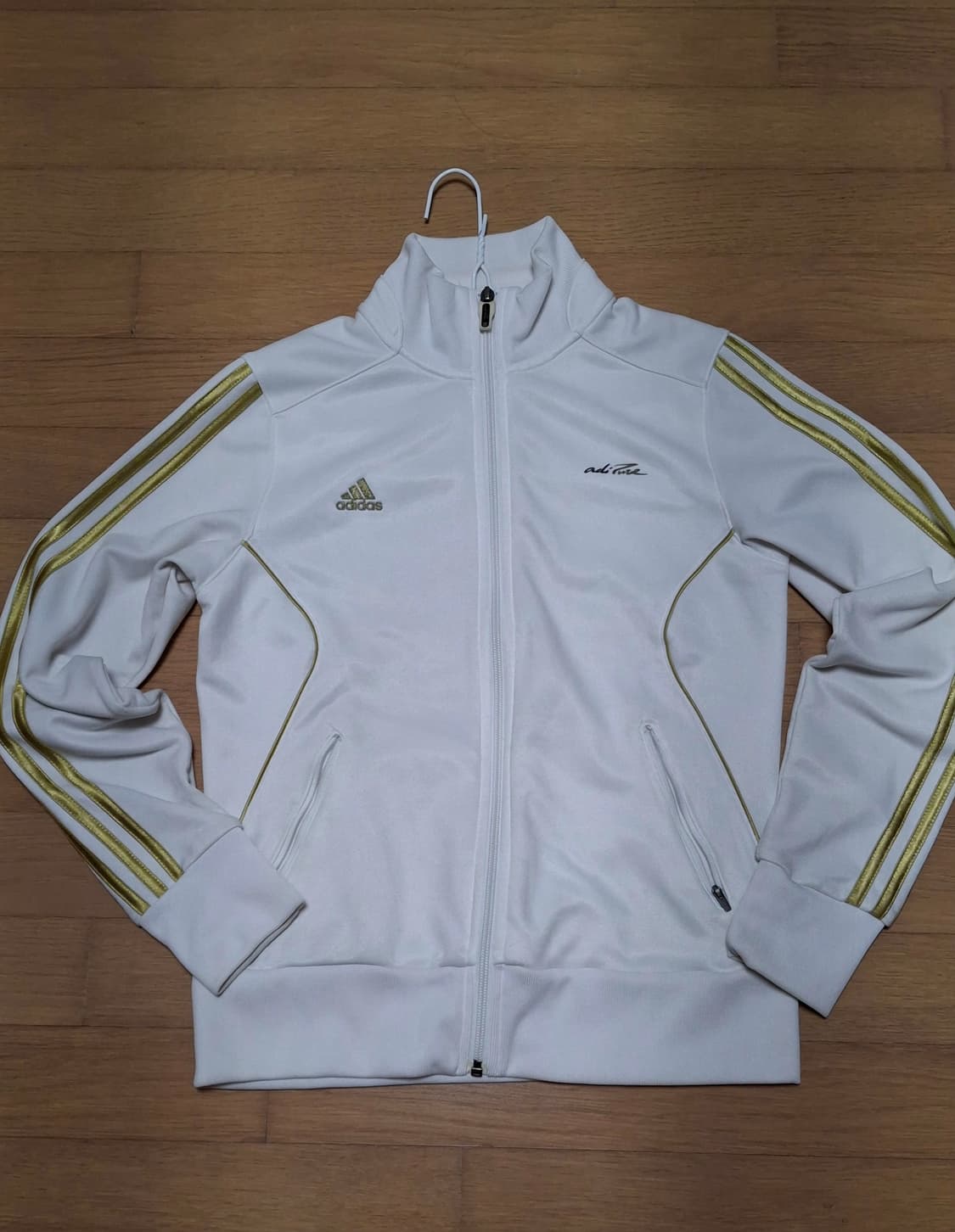 아디다스 흰금 화이트골드 흰색금색 져지 상품이미지2