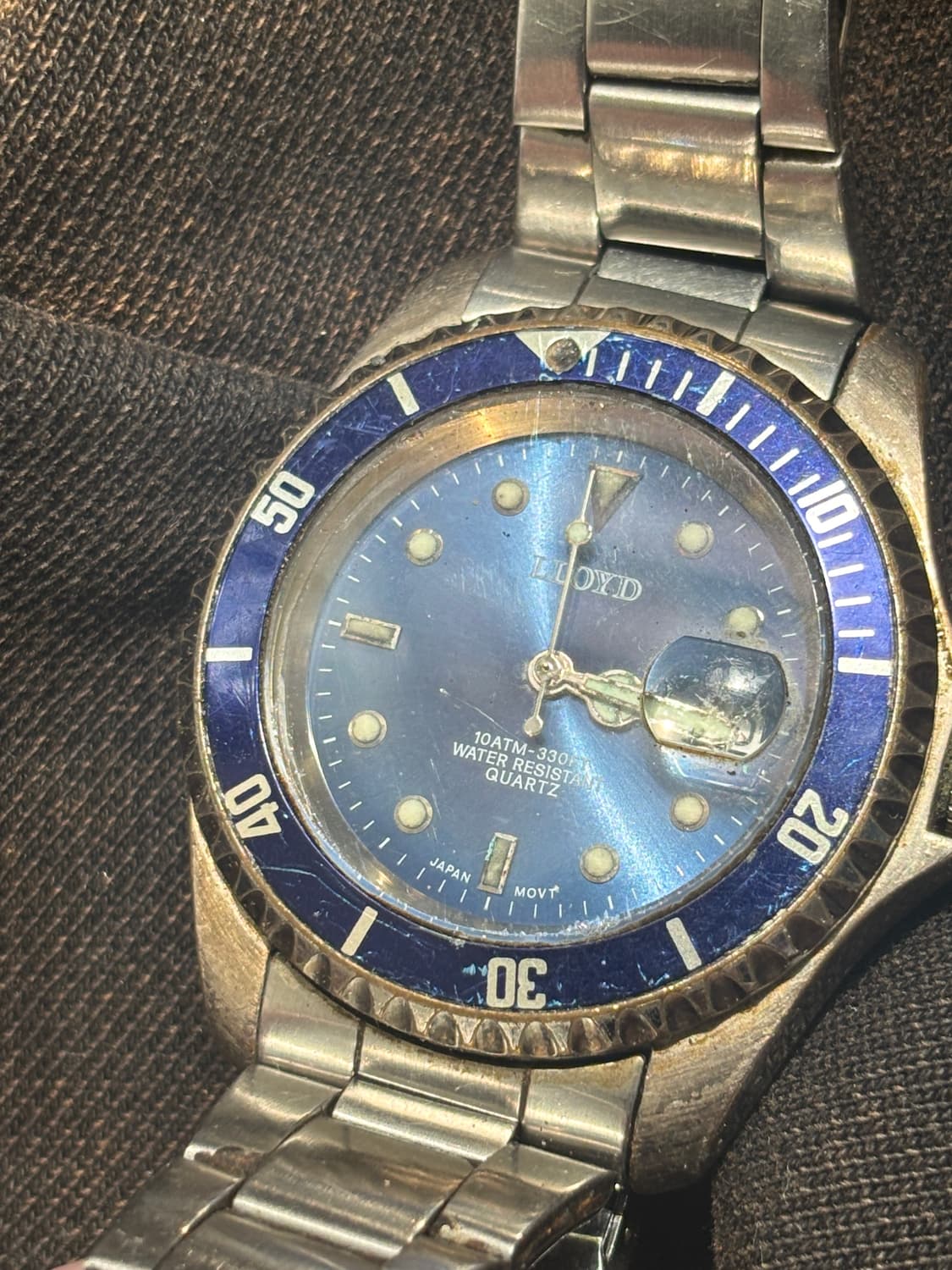 vintage lloyd metal watch  상품이미지5