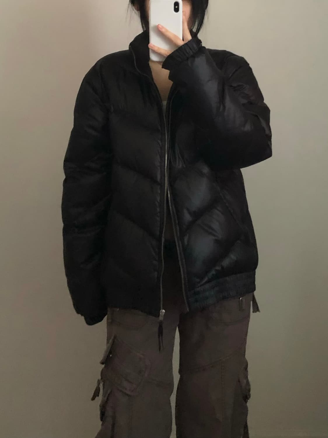 아디다스 덕다운 레더 패딩 상품이미지1