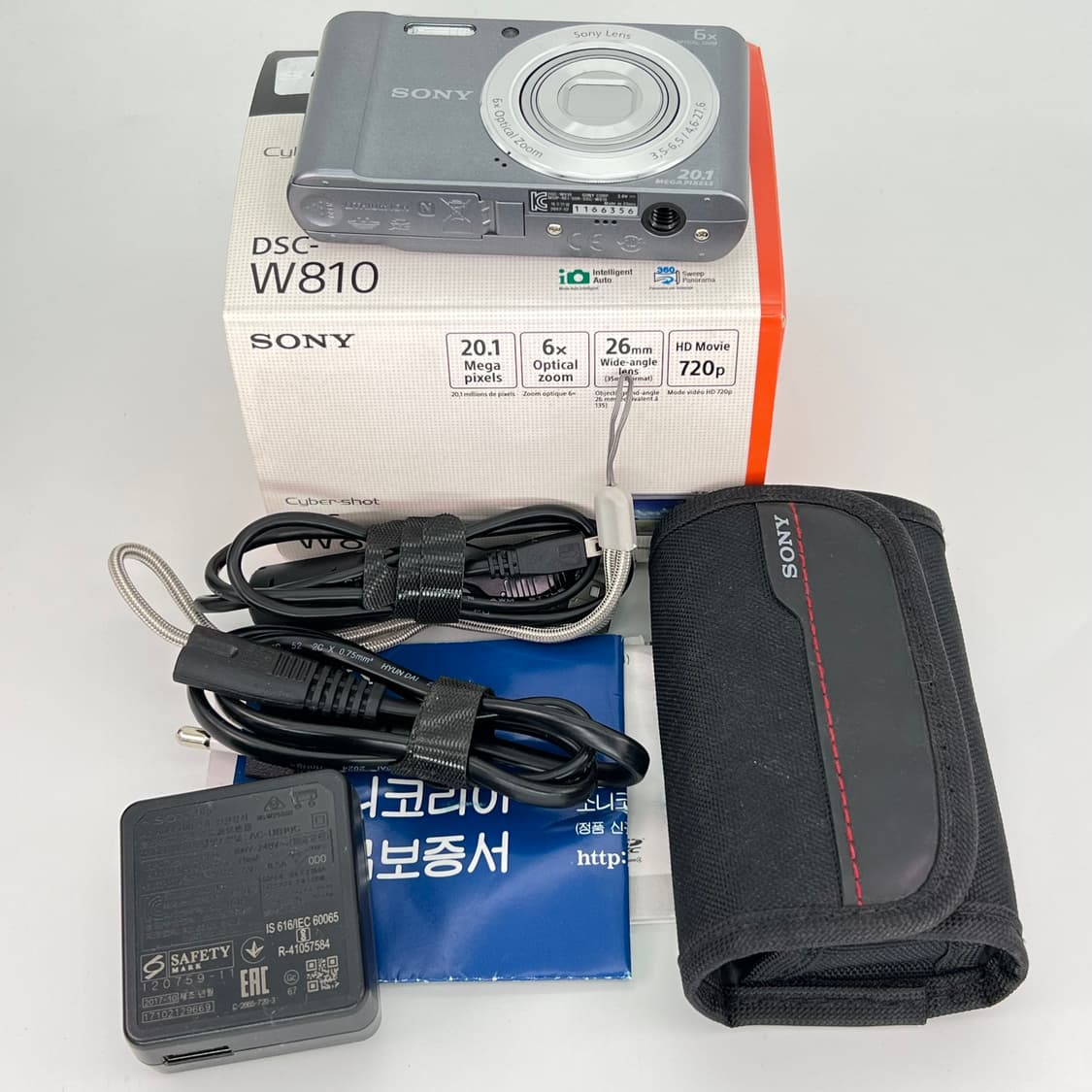 소니 사이버샷 SONY Cyber-shot DSC-W810 실버 상품이미지10