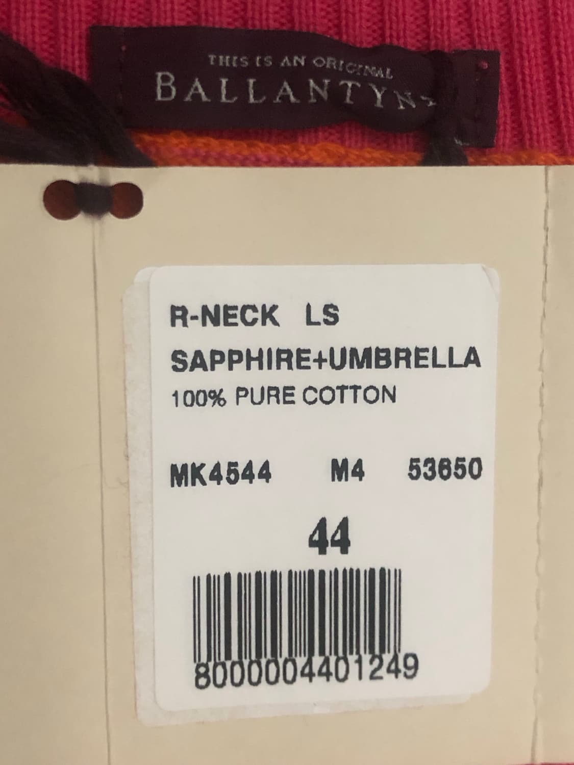 BALLANTYNE(발란타인) 프린팅 라운드넥 니트 상품이미지9