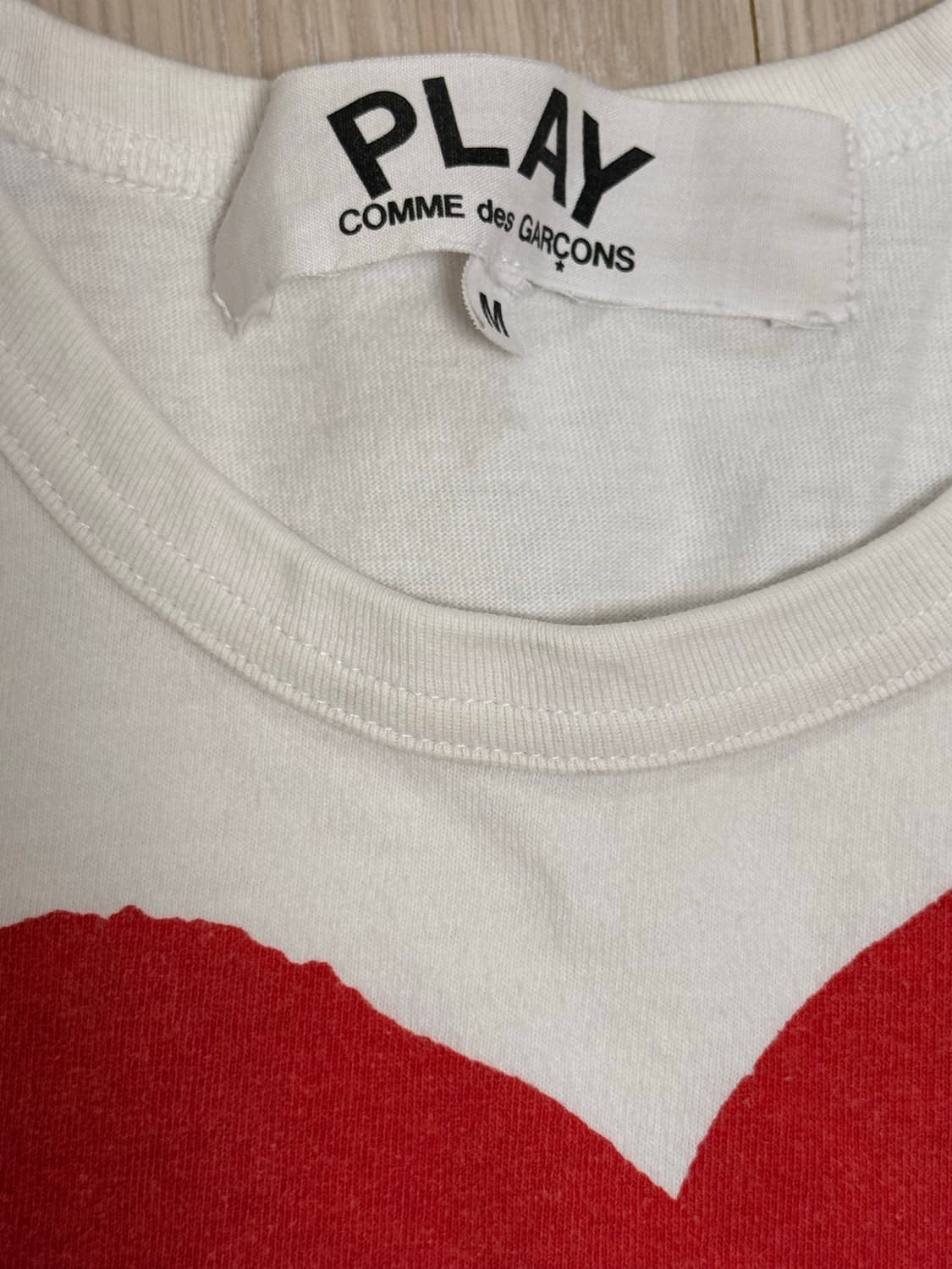 꼼데가르송 반팔티 상품이미지2