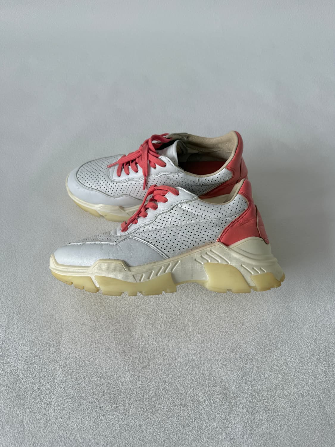 [250]푸셀라(Fusella) 레더 러너 슈즈 상품이미지1