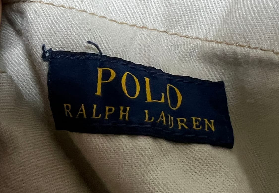 POLO 폴로 릴렉스드핏 립스탑 남자 카고 반바지 베이지 M 30 상품이미지4