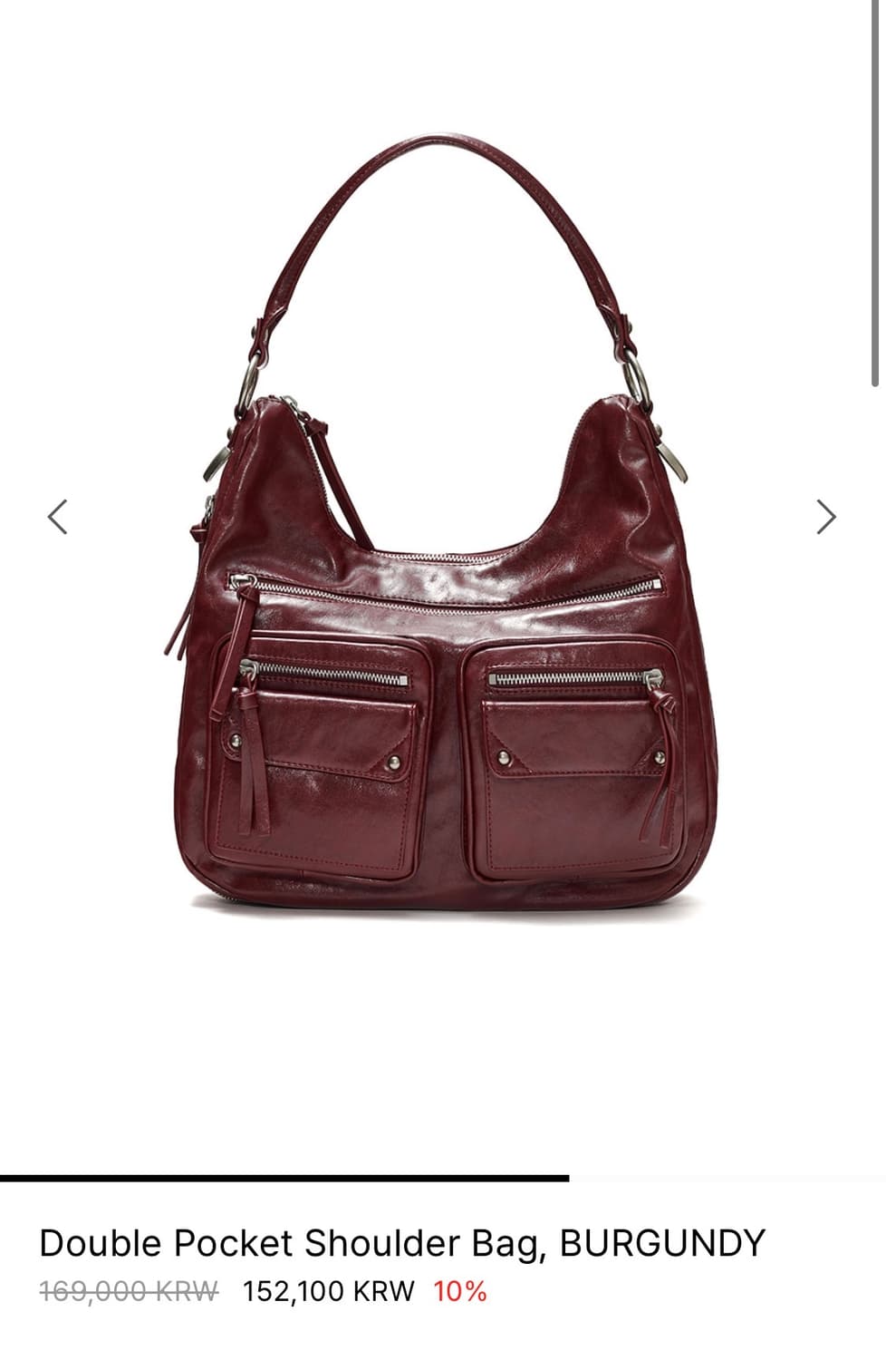 썬번프로젝트 더블포켓 숄더백 상품이미지1