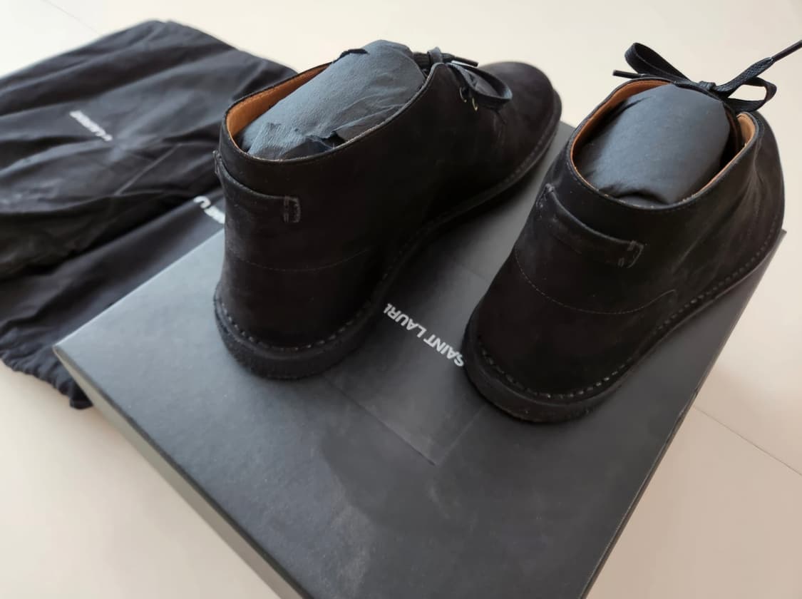 새상품) Saint Laurent 생로랑 남성 앵클부츠 43 상품이미지3