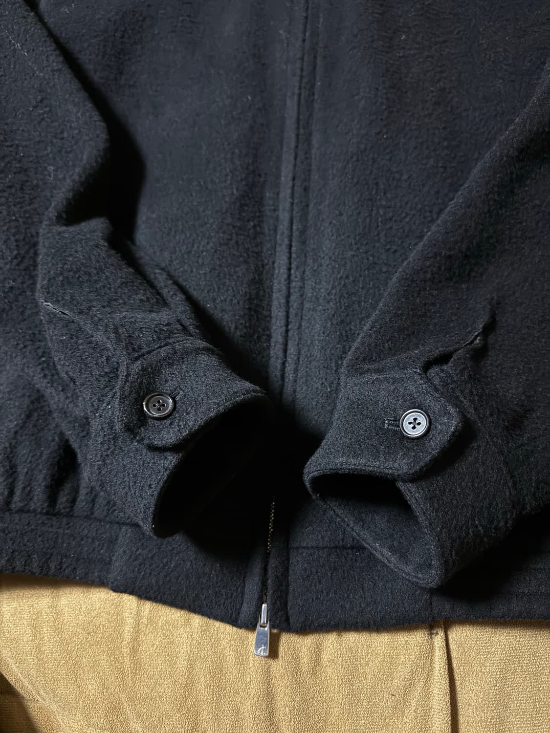 [3] 스틸네스 울 블루종 블랙 팝니다 상품이미지5