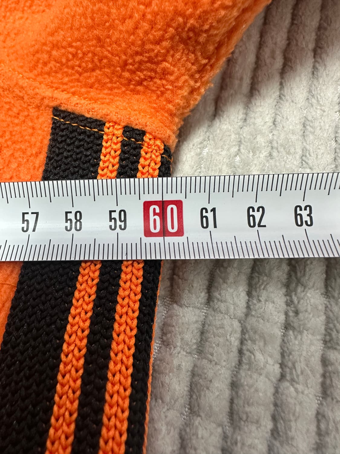 니들스 콜라보 후리스 오렌지 트랙자켓 상품이미지5