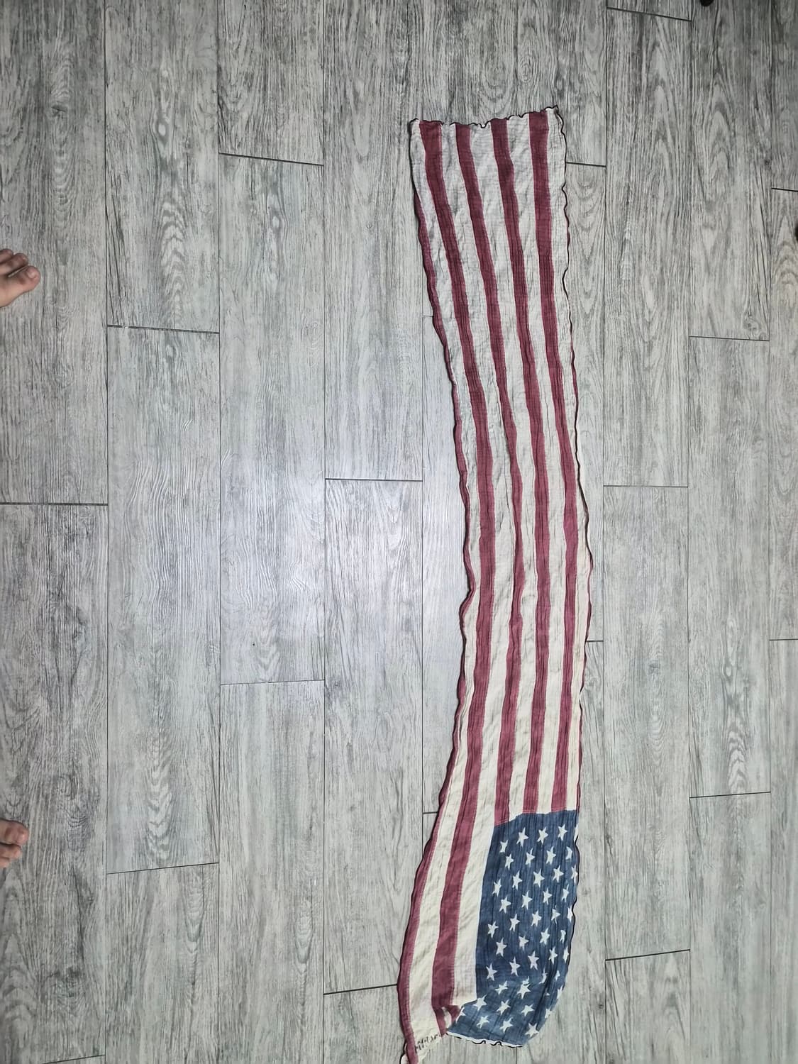 PETERS USA FLAG SCARF - RED 상품이미지1