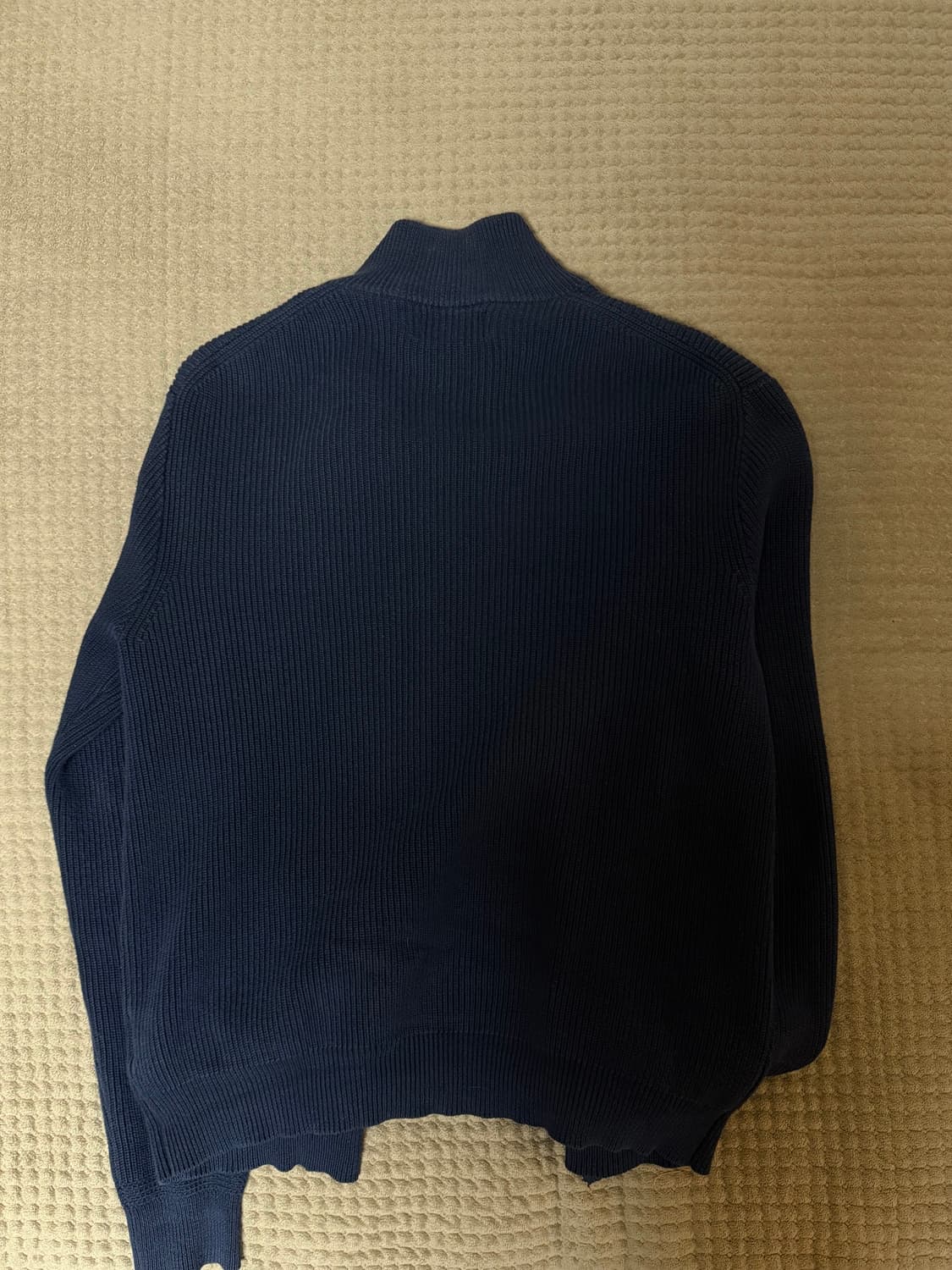 (M)폴로 네이비 니트 풀집업 (새상품급) 상품이미지2