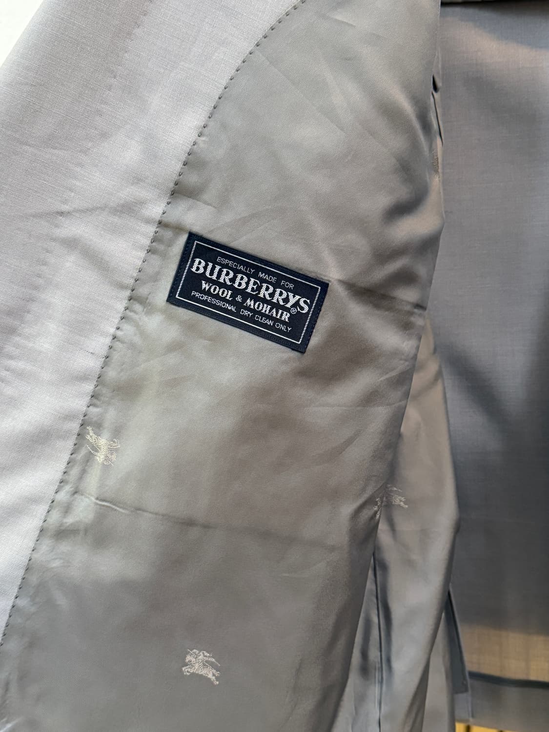 Burberrys 버버리 실버 더블 블레이저 L 상품이미지3