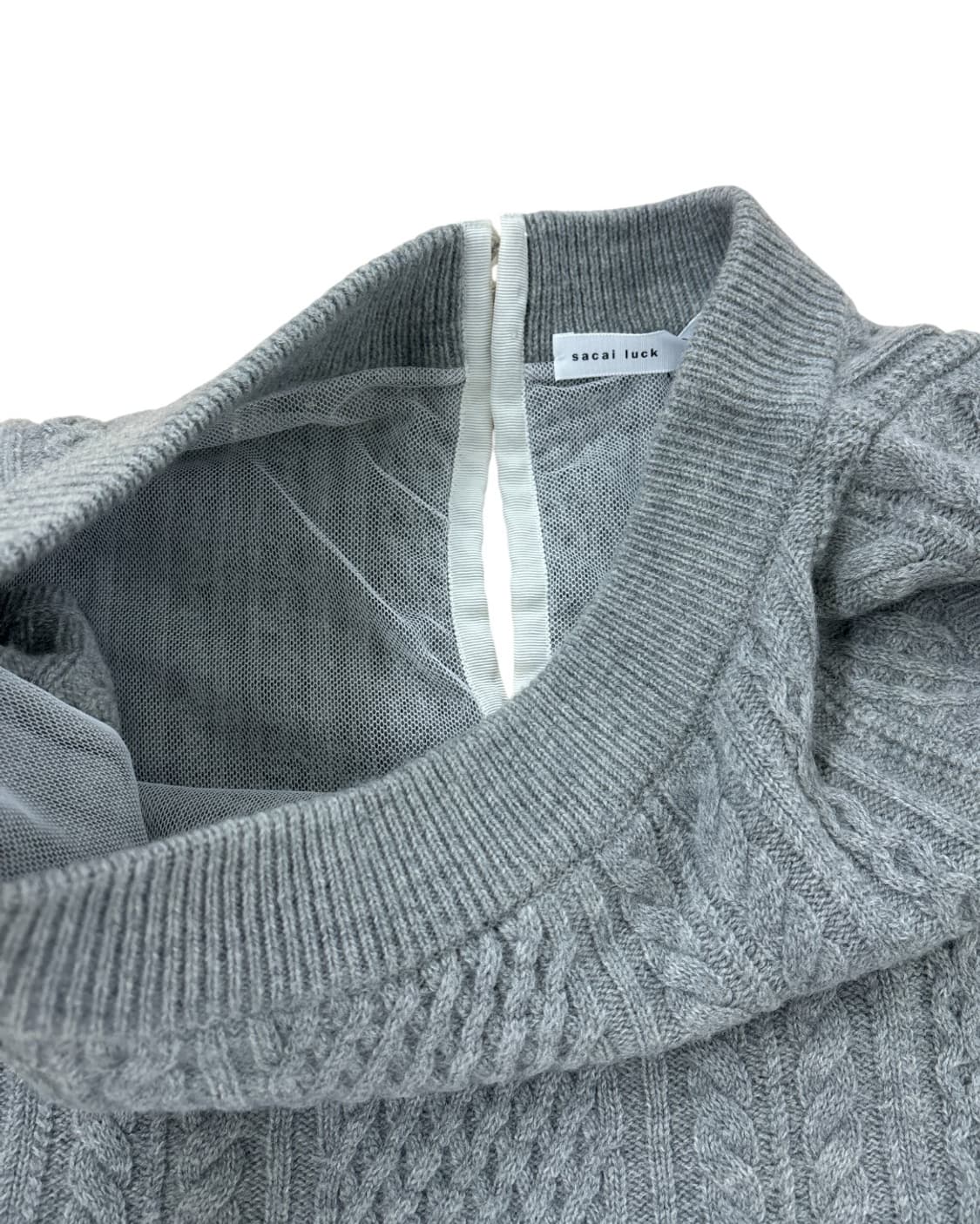 sacai luck wool knit dress 상품이미지2