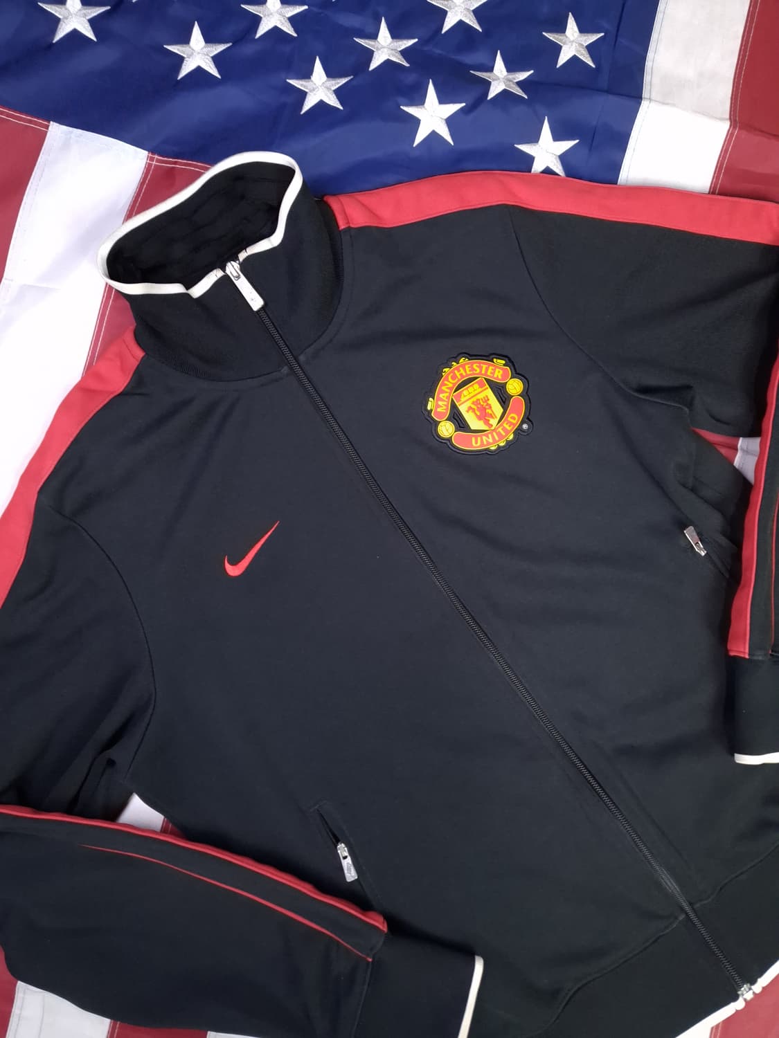 오리지날 나이키 맨체스터유나이티드 블랙 트렉탑져지 상품이미지2