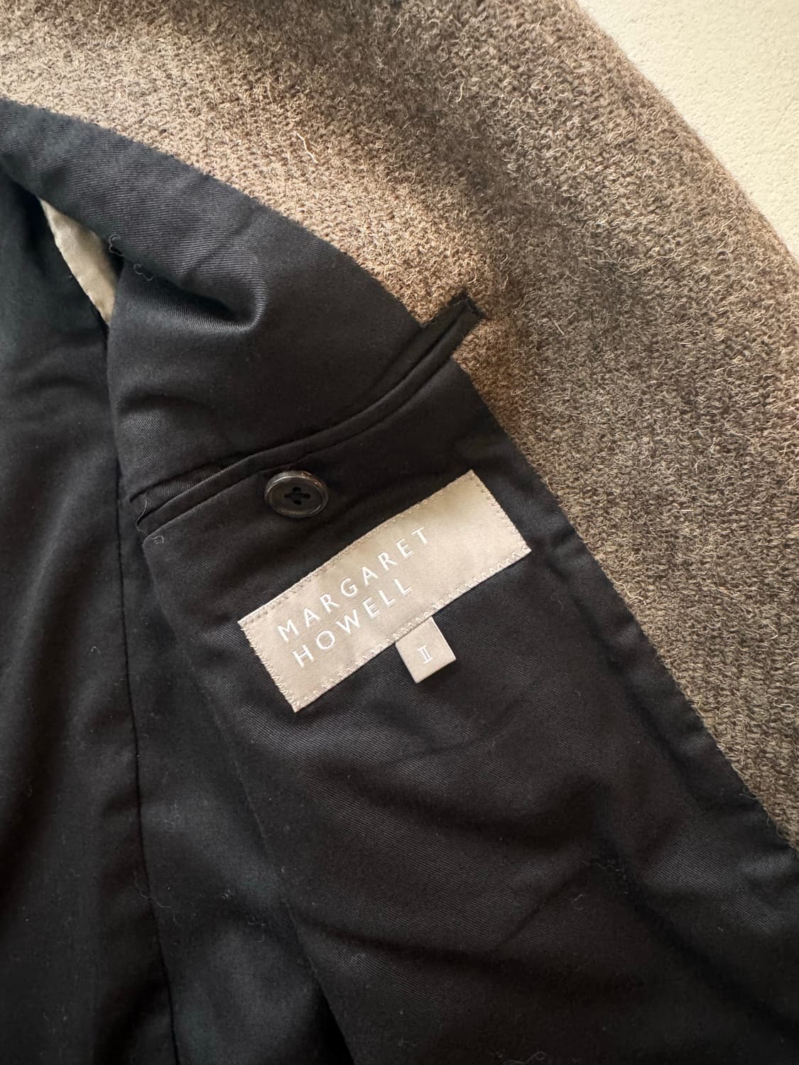 마가렛 호웰 MHL 울자켓 라이트브라운 2사이즈(M) 상품이미지4