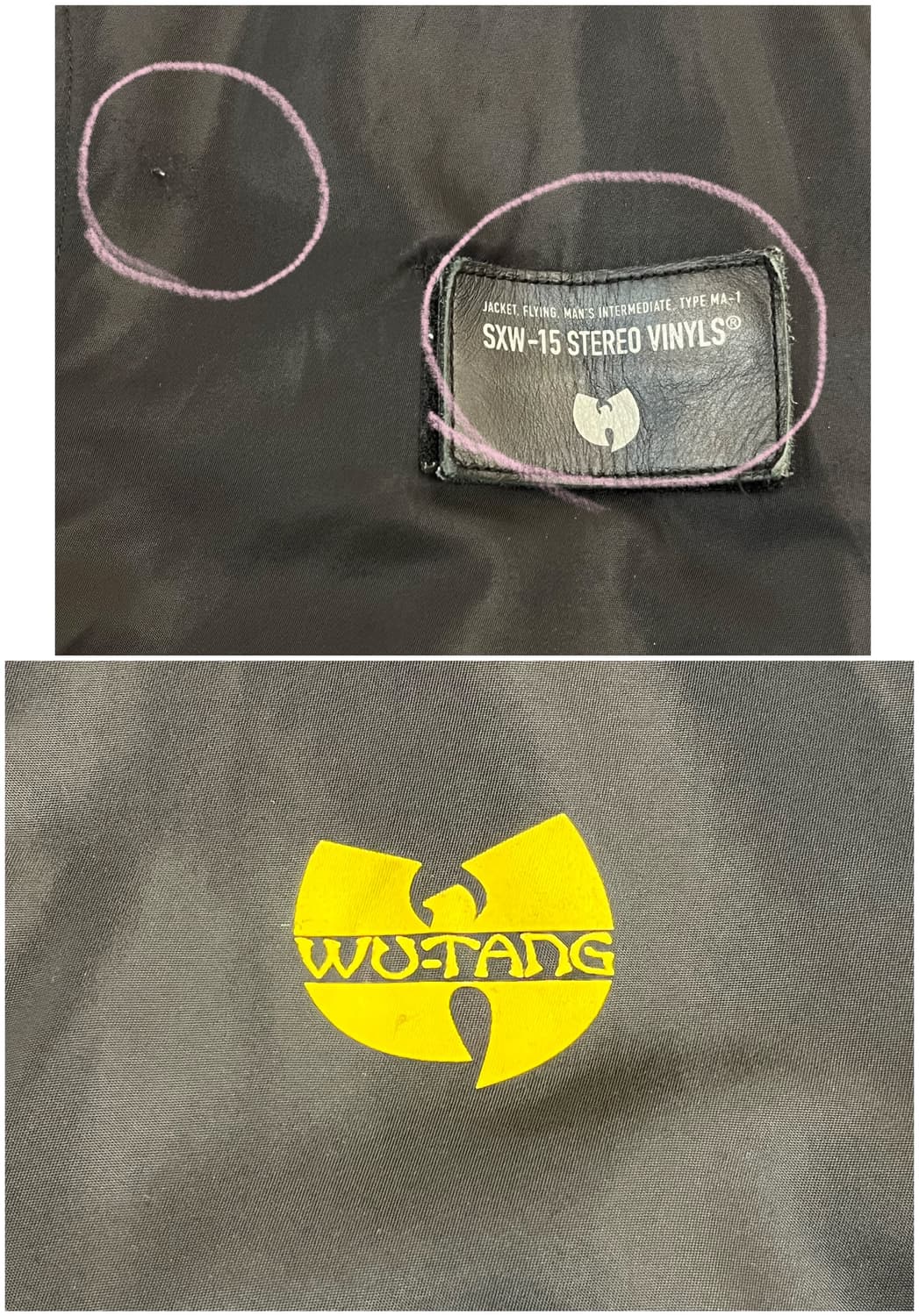 스테레오 바이널즈 우탱 클랜 ma1 블랙 L #csz3689 상품이미지5