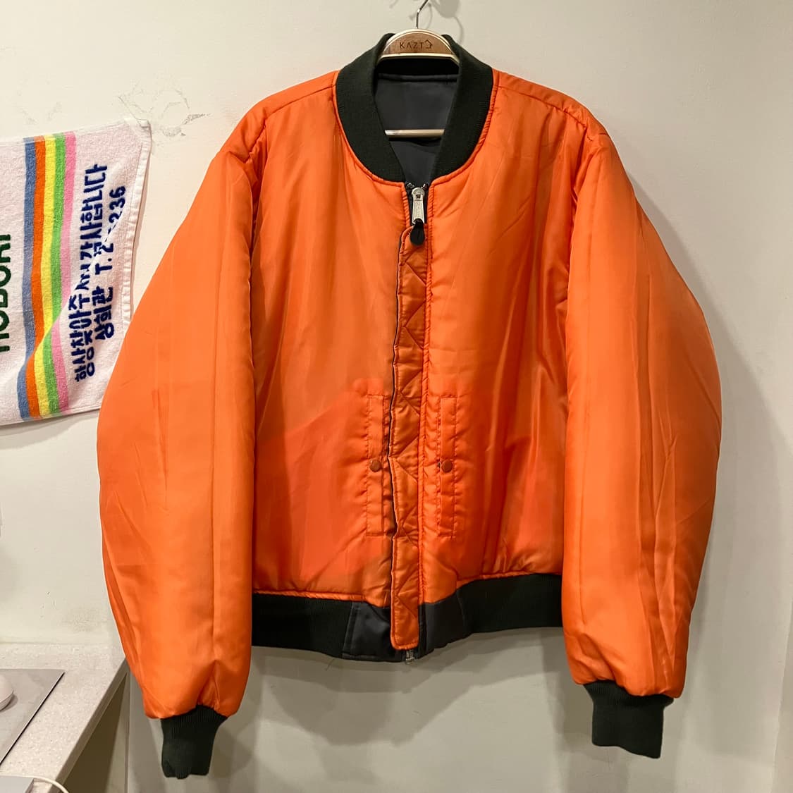 180 로스코 양면 항공점퍼 ma1 상품이미지2