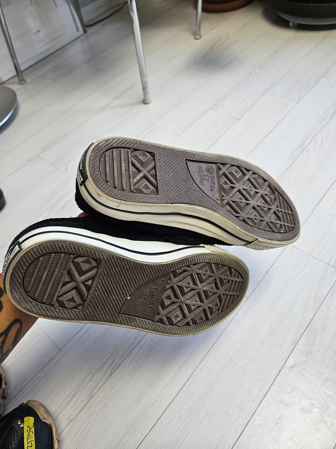 컨버스원스타 X 어웨이크 뉴욕 스웨이드 블랙 상품이미지4