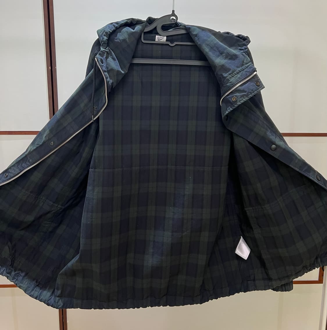 파르티멘토(partimento) 체크 윈드브레이커 L 상품이미지6