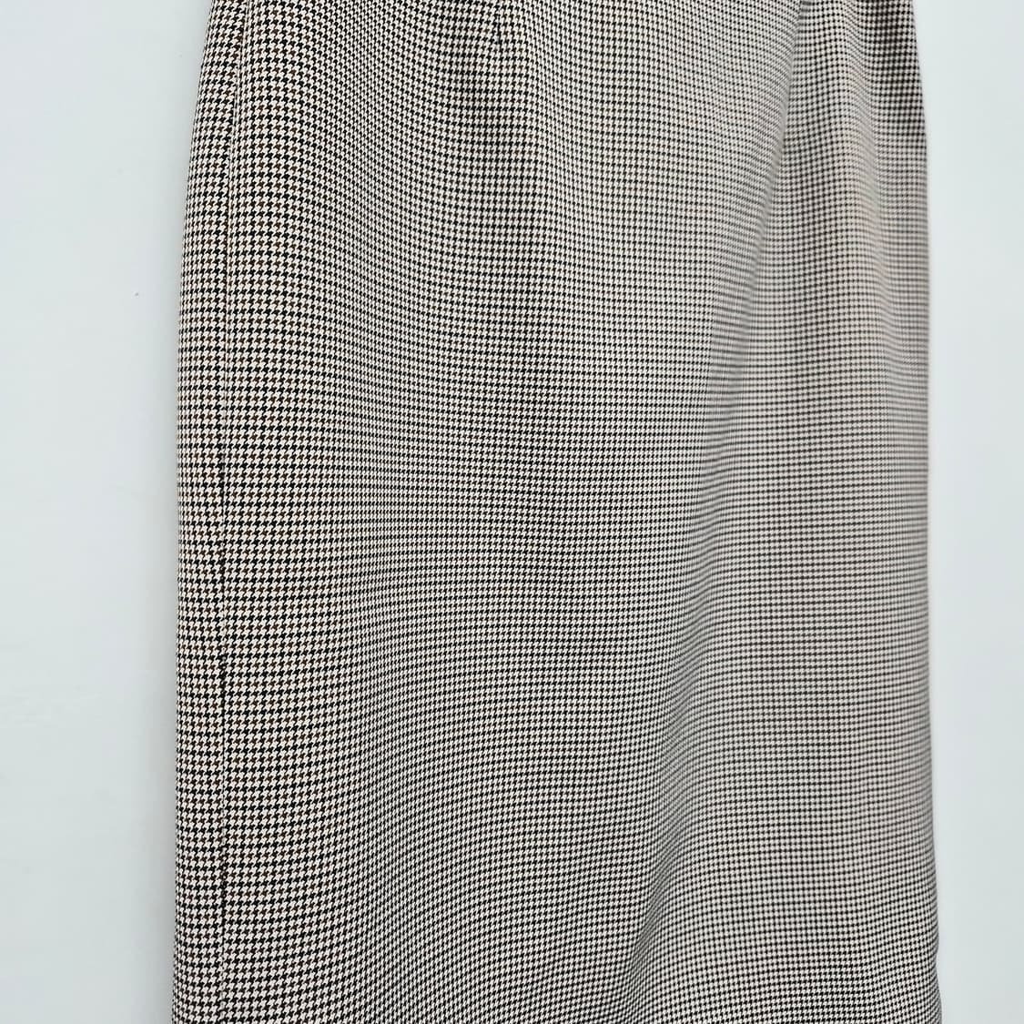 펜디 체크 미디 스커트 여성 28in 상품이미지2