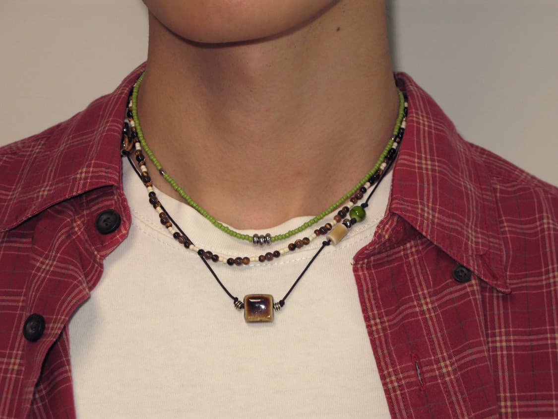 Matcha Latte Necklace 상품이미지3