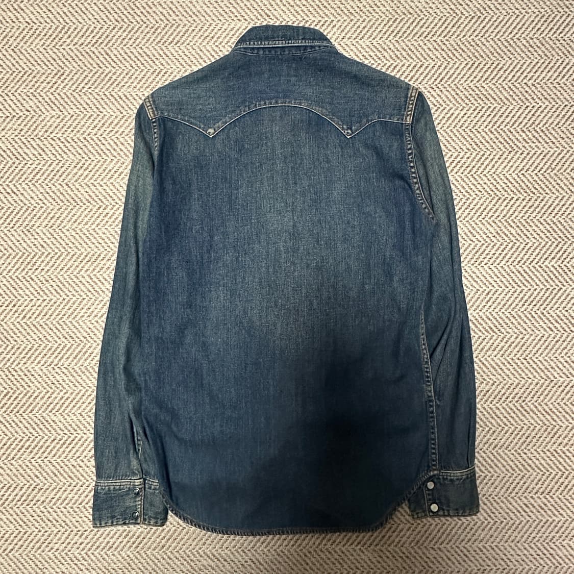 BLUE BLUE japan made denim shirt 상품이미지2