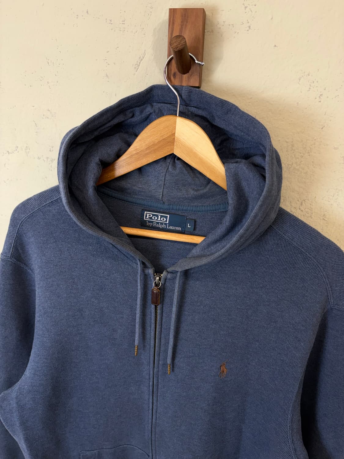 폴로랄프로렌 빈티지 투웨이 니트 후드집업 상품이미지5