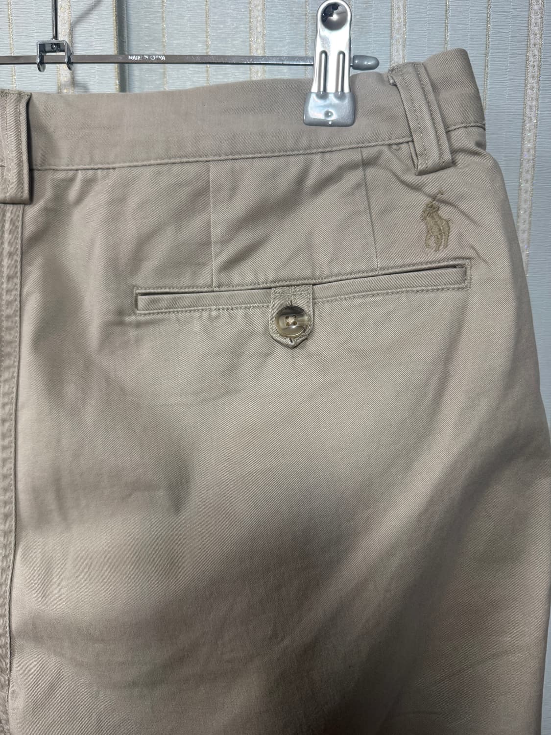 폴로 랄프로렌 베이지 면바지 상품이미지3